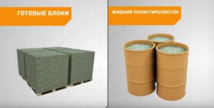 полистиролбетонний блок